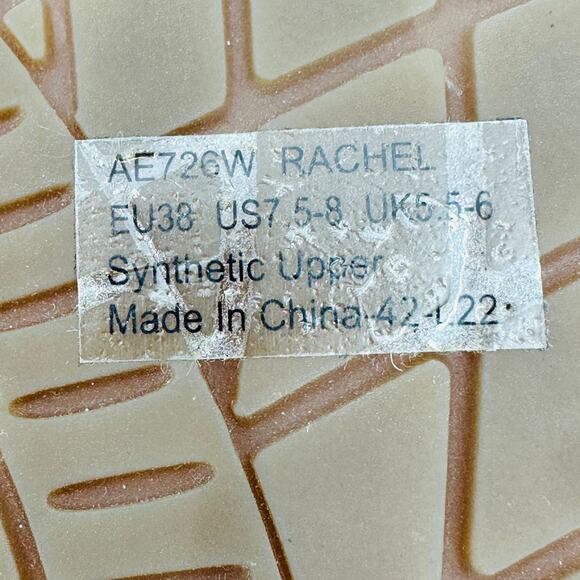 Aetrex Women's Rachel Support Comfort Thong Sandals Pewter Size 38 EU/ 7.5-8 US - Picture 14 of 14